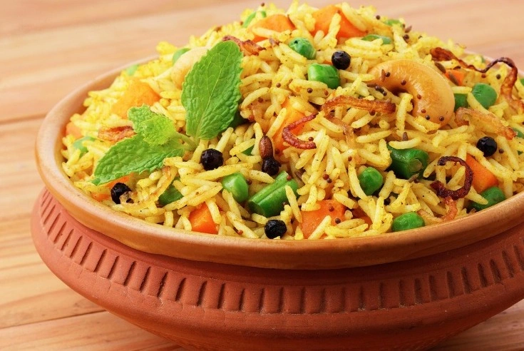 Best vegetable biryani in Calgary, AB